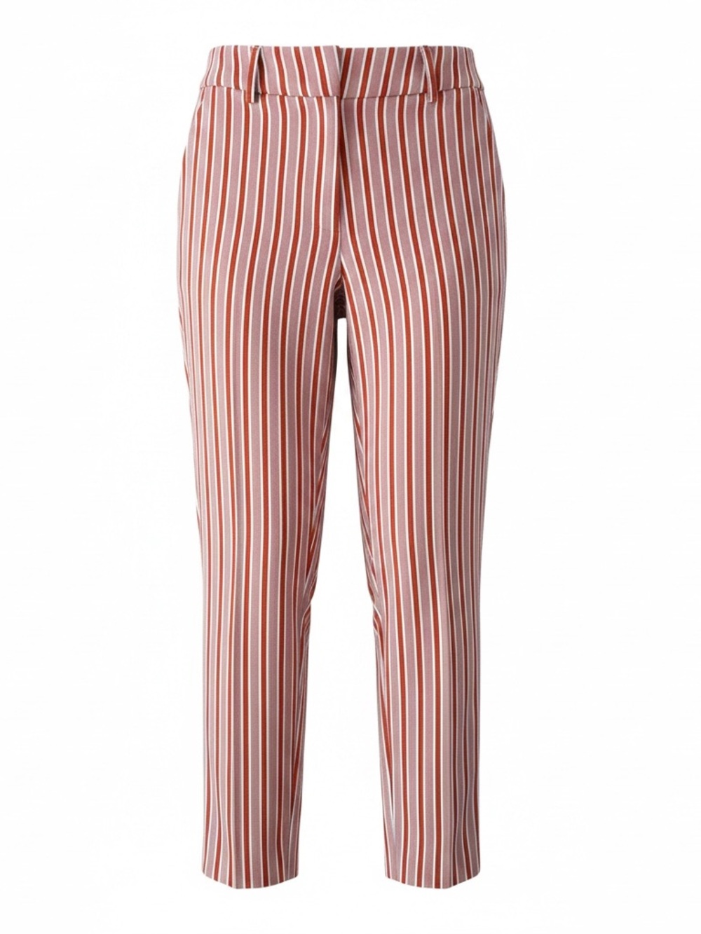 Orange & White New York & Company Ankle Pants